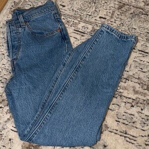 Levi's Straight Blue Jeans